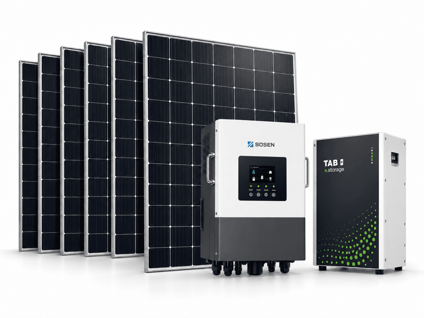 Off-Grid COMFORT solarni paket sa panelima, inverterom i baterijom