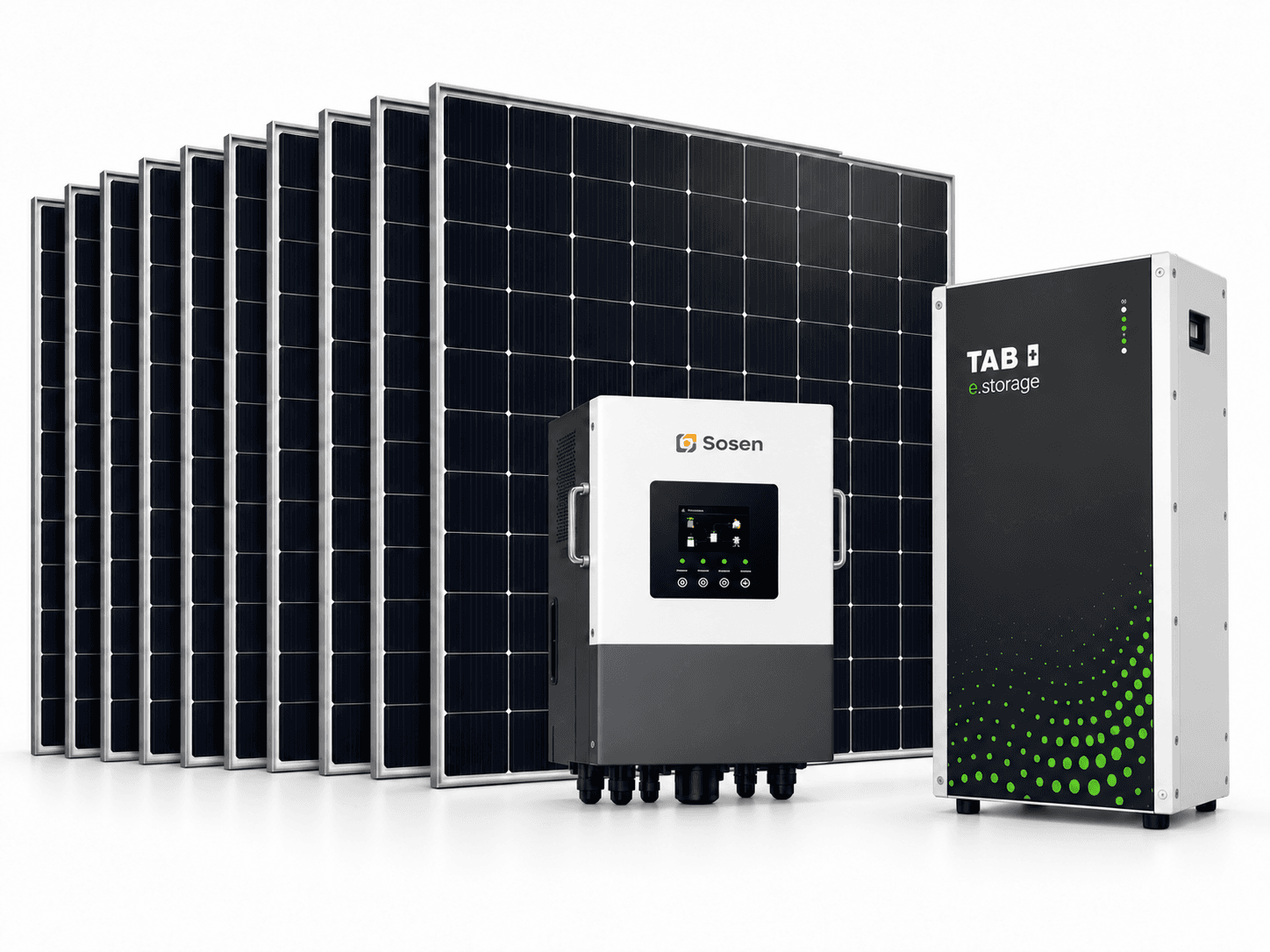 Off-Grid ELITE solarna elektrana za kuću sa modulima, inverterom i baterijom