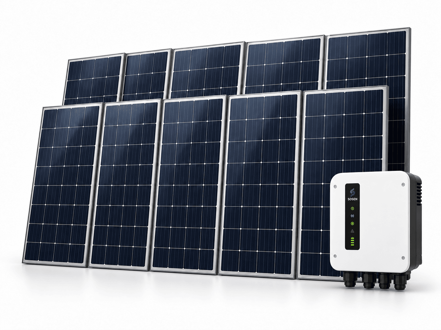 On-Grid START solarni paket sa panelima i inverterom